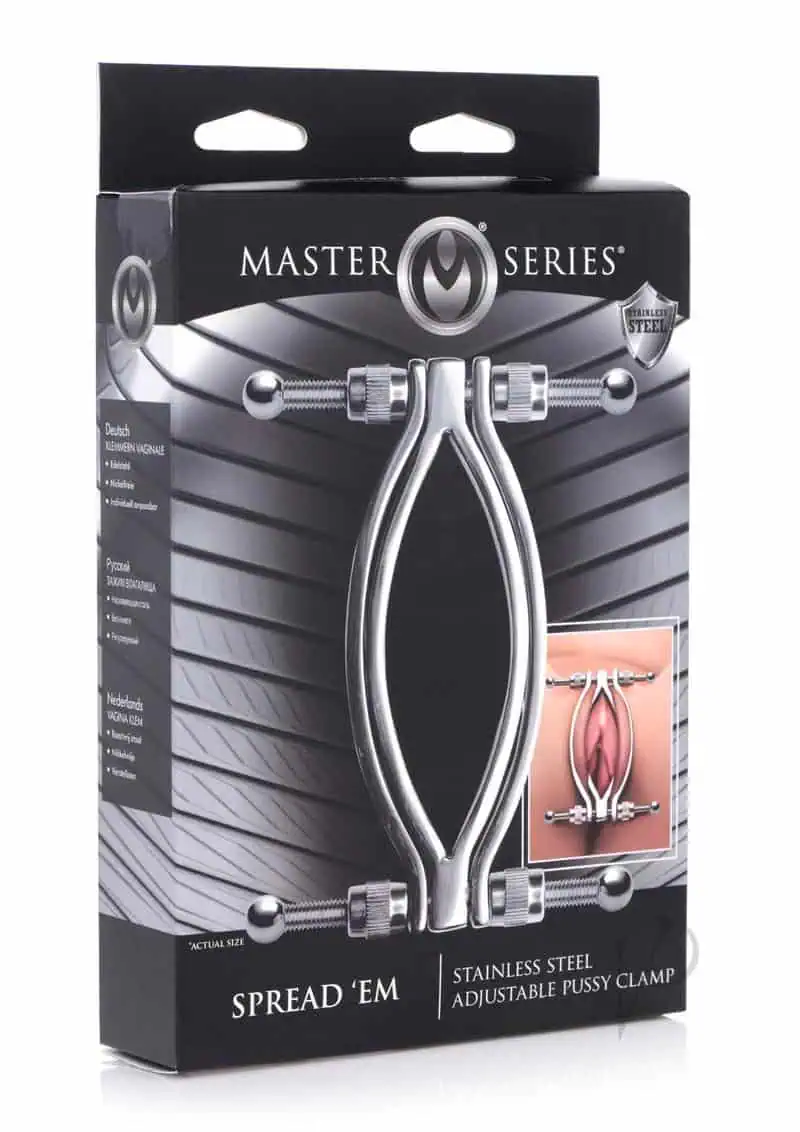 Master Series Stainless Steel Pussy Clamp - Image 4