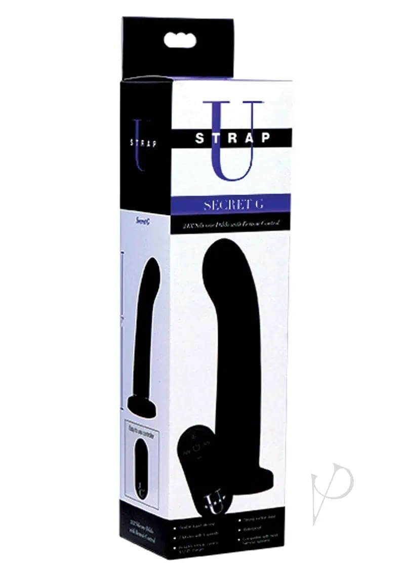 Strap U Secret G 21x Liquid Silicone Dildo w/Remote Control - Featured Image