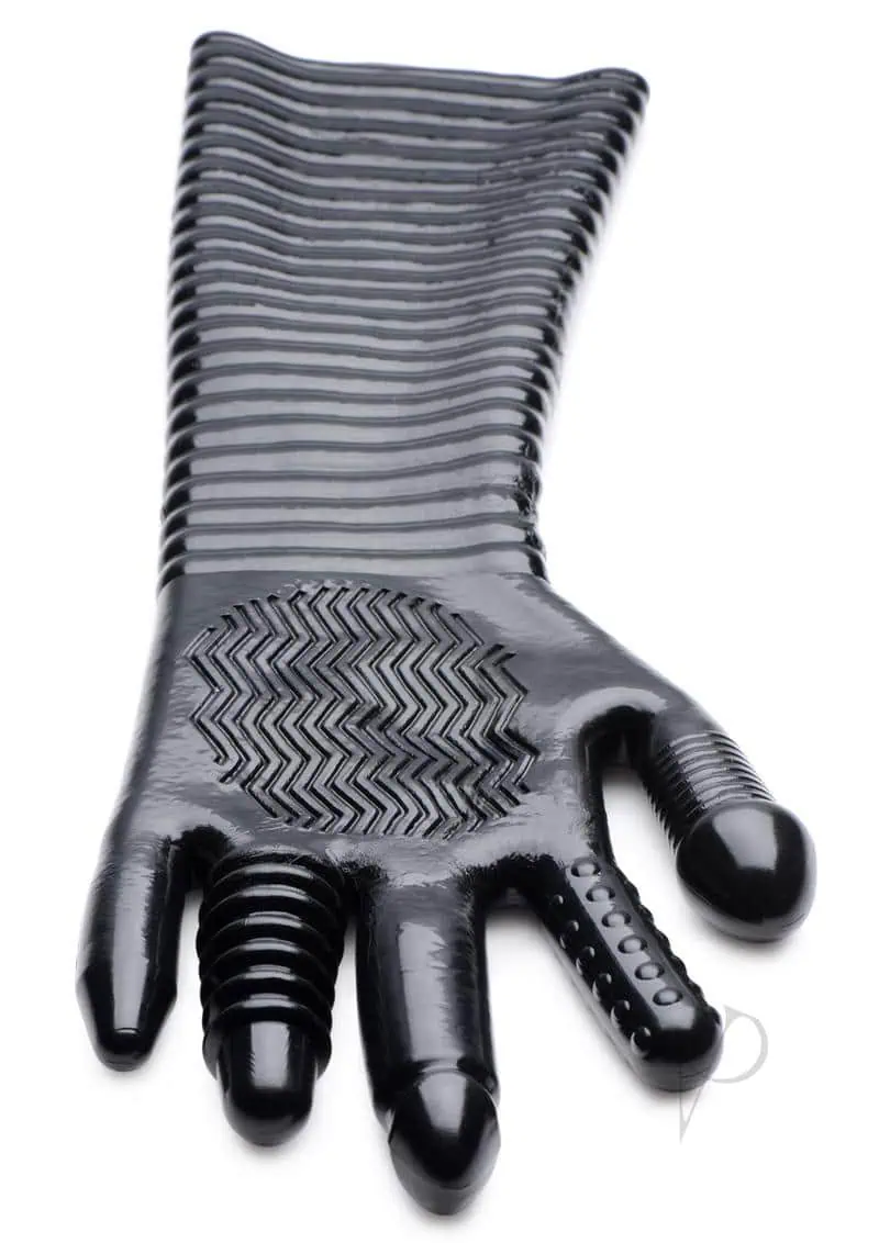 Master Series Extra Long Textured Fisting Glove - Image 2