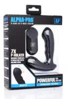 Alpha Pro 7x P-Milker Prostate Stimulator w/Milking Bead - Black - Image 1