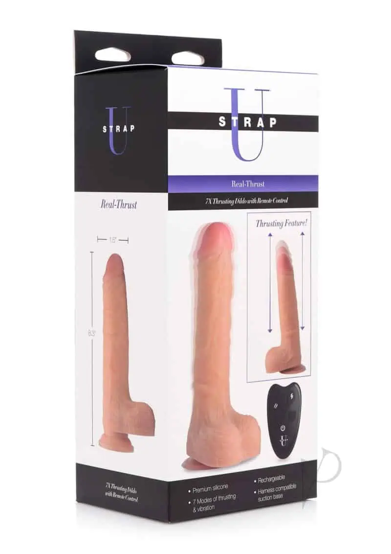Strap U Real Thrust Remote Dildo - Image 5