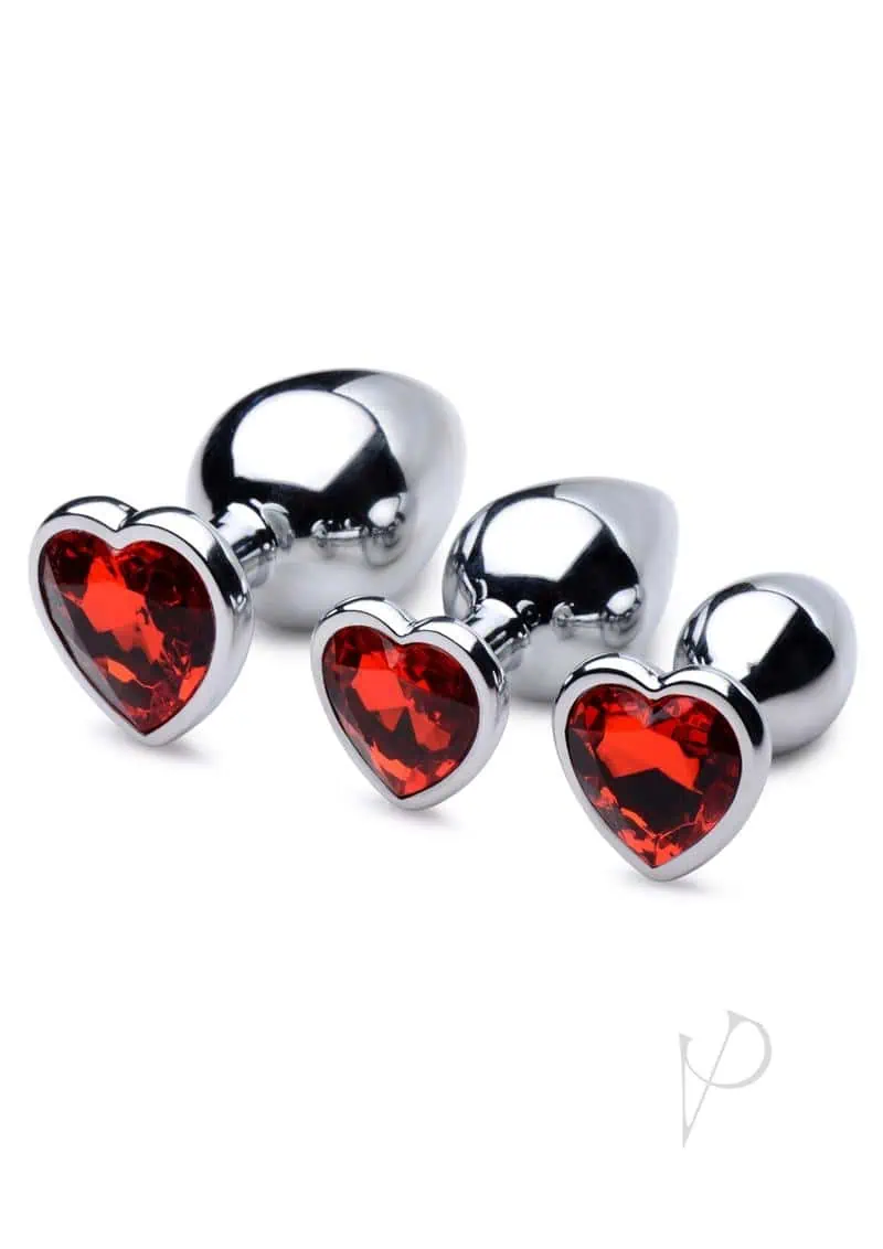 Booty Sparks Red Heart Plug Set - Image 2