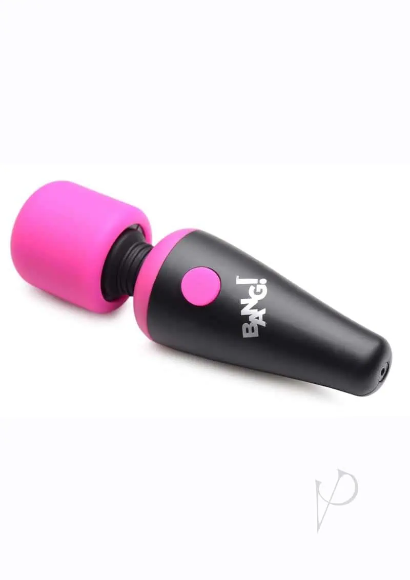 Bang 10x Vibe Mini Silicone Wand Pink - Image 2