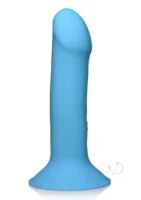Squeeze It Vibe Phallic Dildo Blue - Image 2