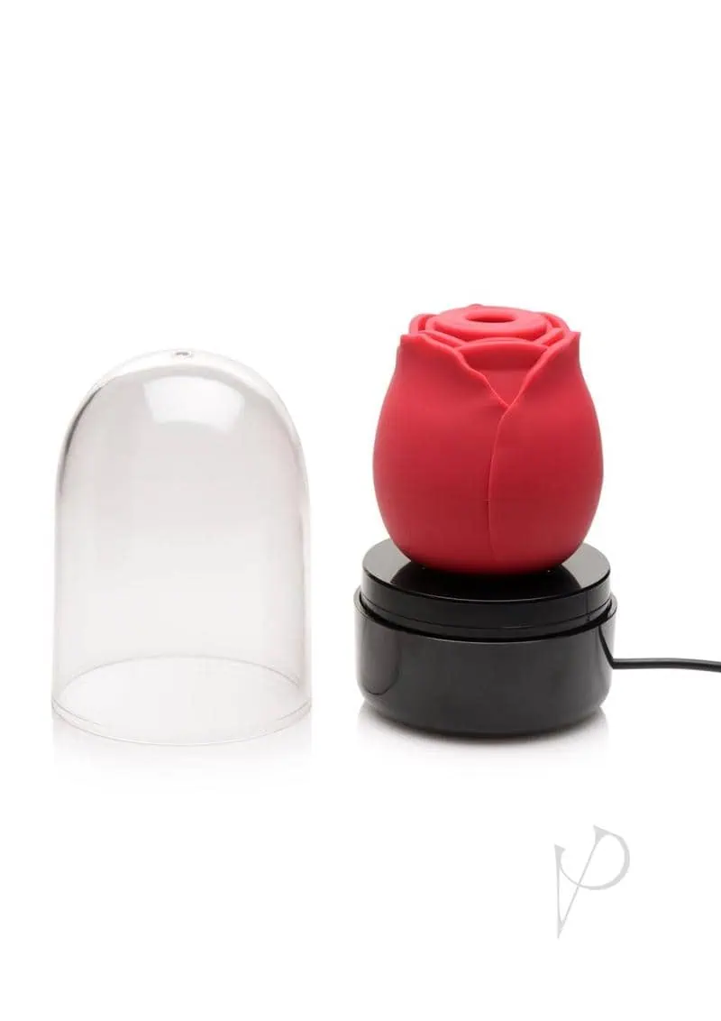 Inmi Bloomgasm Wild Rose 10X Stimulator w/Case - Red - Image 6