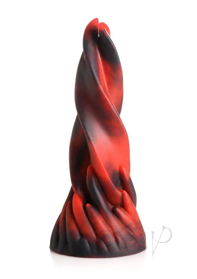 Creature Cocks Hell Kiss Twisted Tongues Silicone Dildo - Image 6