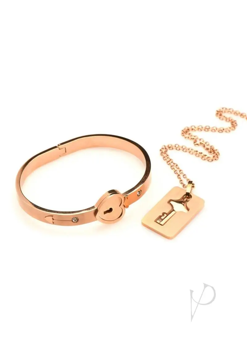 Master Series Cuffed Locking Bracelet Necklace - Image 2