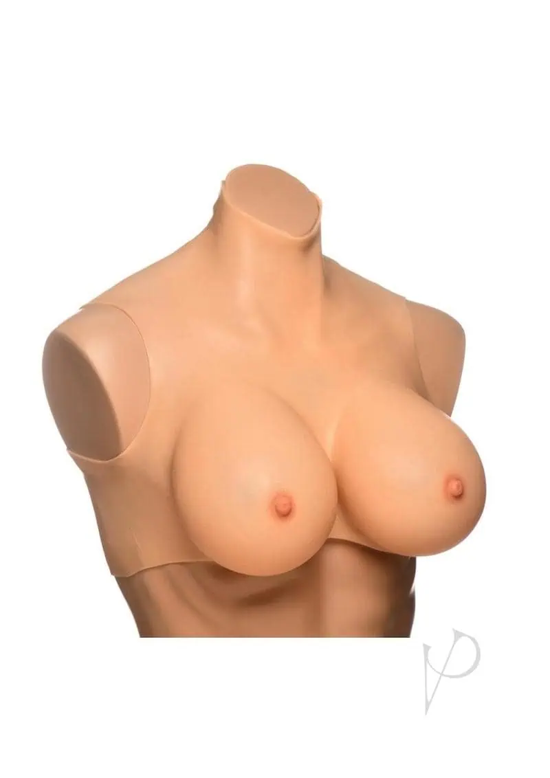 Master Series Perky Pair G Cup Breast - Vanilla - Image 2