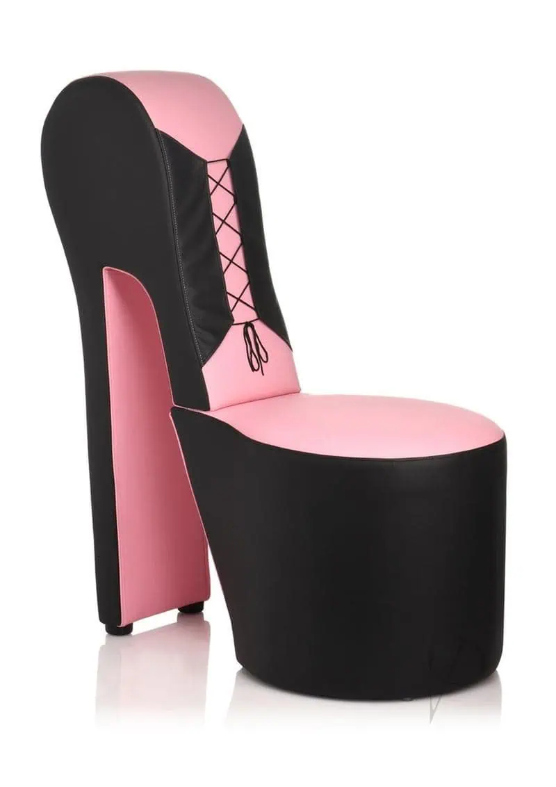 Master Series Stiletto Sex Chair Pink - Image 2