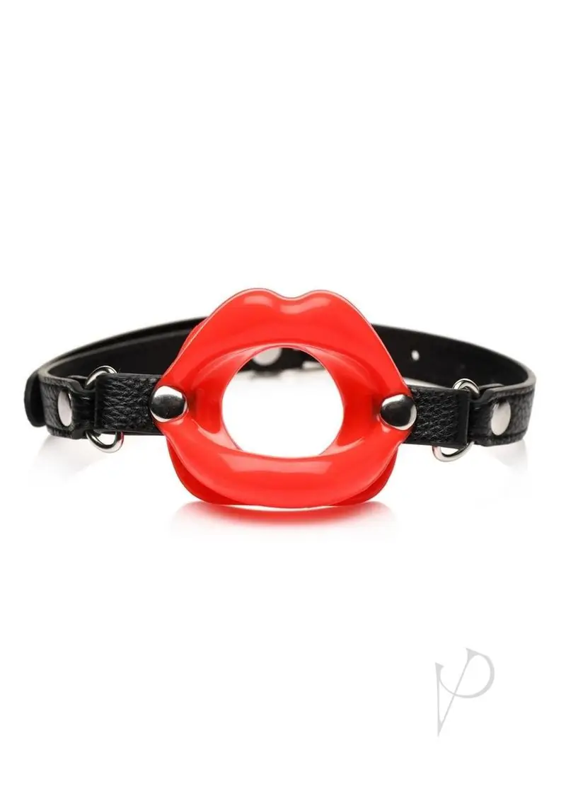 Juicy Lips Silicone Open Mouth Gag - Image 2