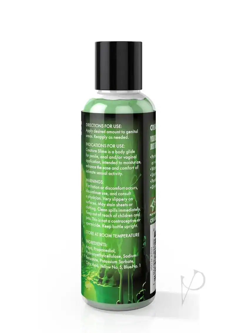 Creature Slime Green Slime Water-Based Lubricant 4oz - Image 2