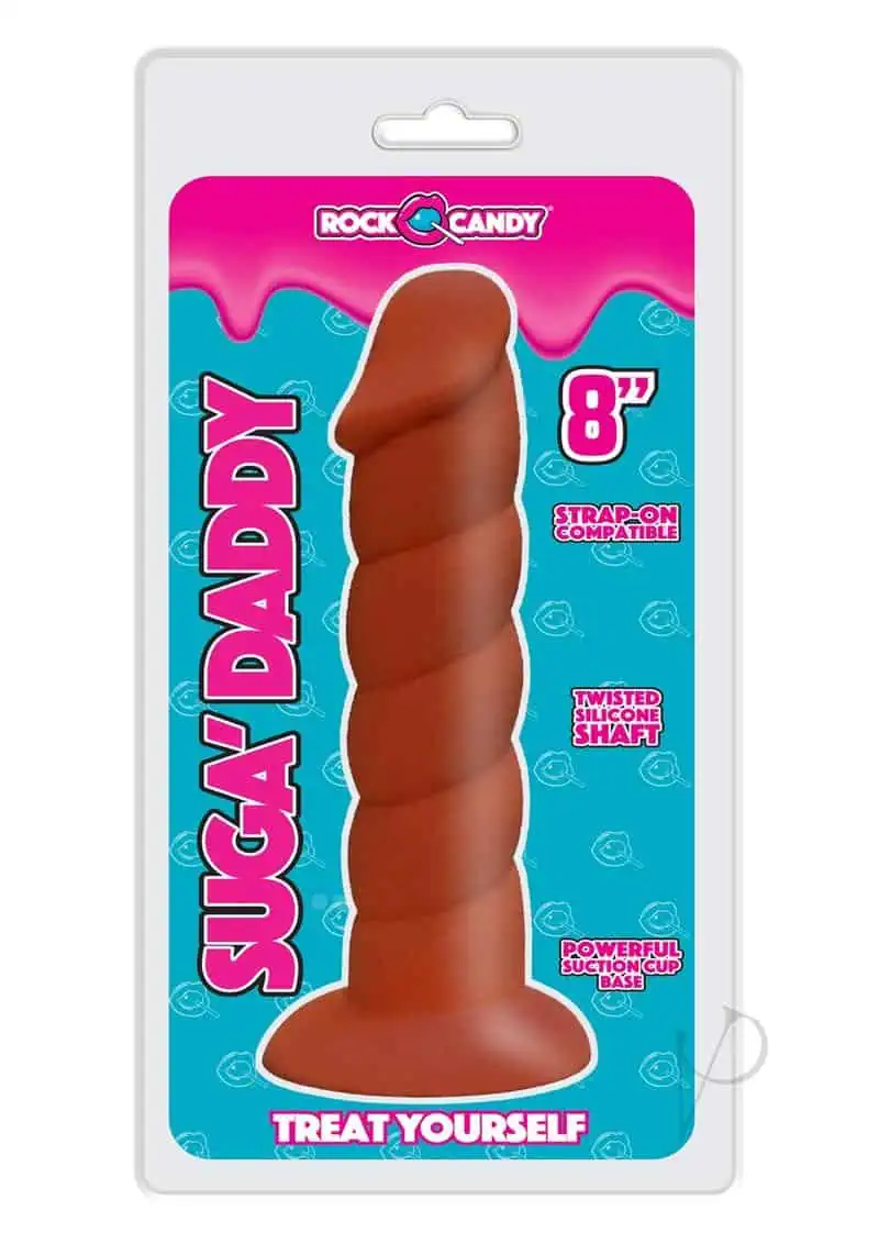 Rock Candy Suga Daddy Silicone Dildo - 8