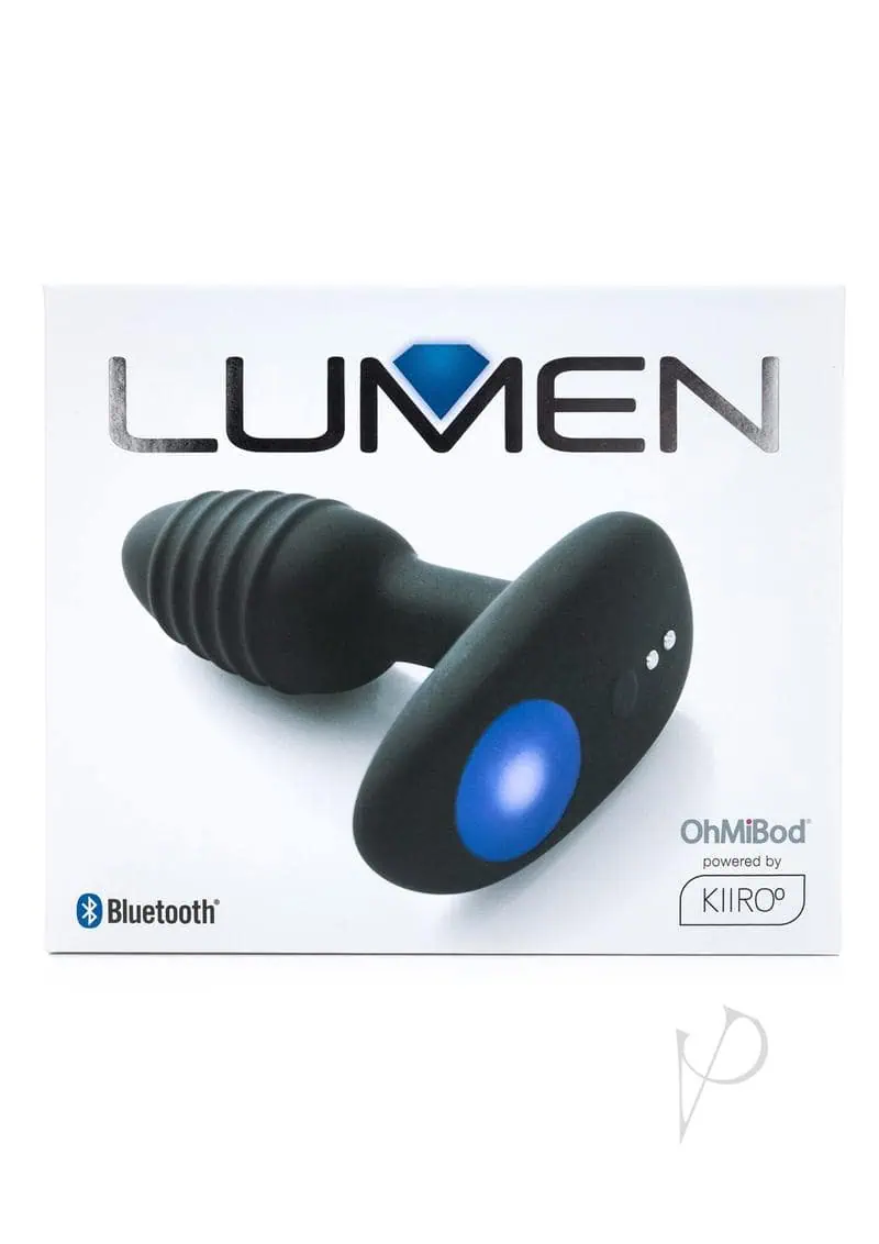 OhMiBod Lumen LED Pleasure Plug - Black - Image 5