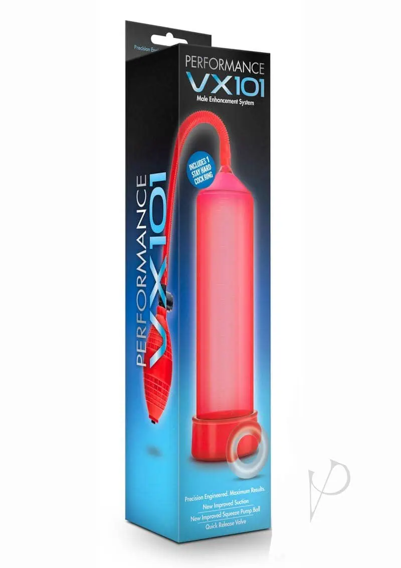 Blush Performance VX101 Male Enhancement Pump - Red - Image 5