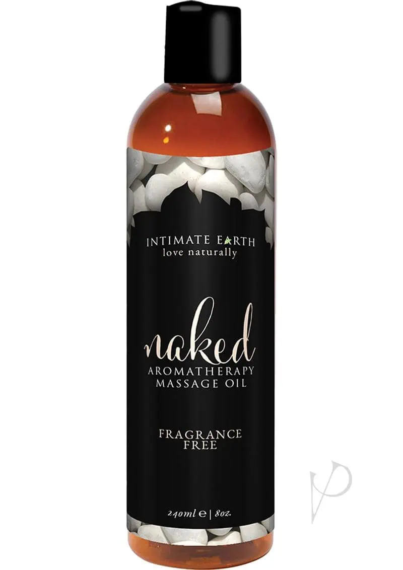 Intimate Earth Massage Oil - 240 ml Naked - Featured Image