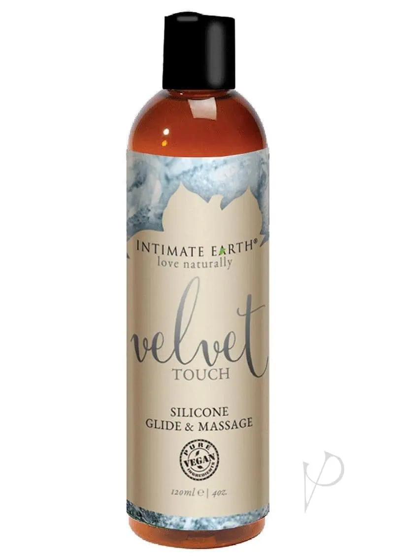 IntImate Earth Elite Velvet Touch Silicone Glide & Massage Oil - 120ml - Image 3