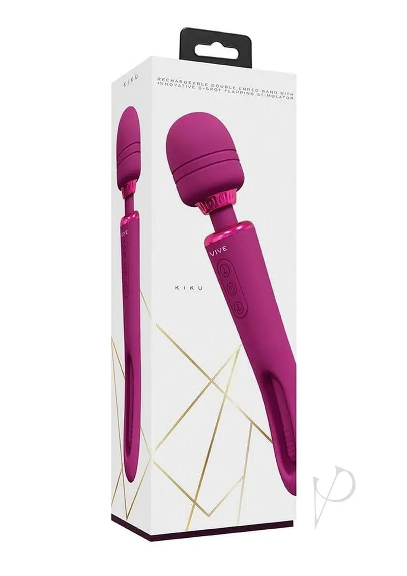 Shots Vive Kiku Double Ended Wand & G-Spot Stimulator - Pink - Image 5