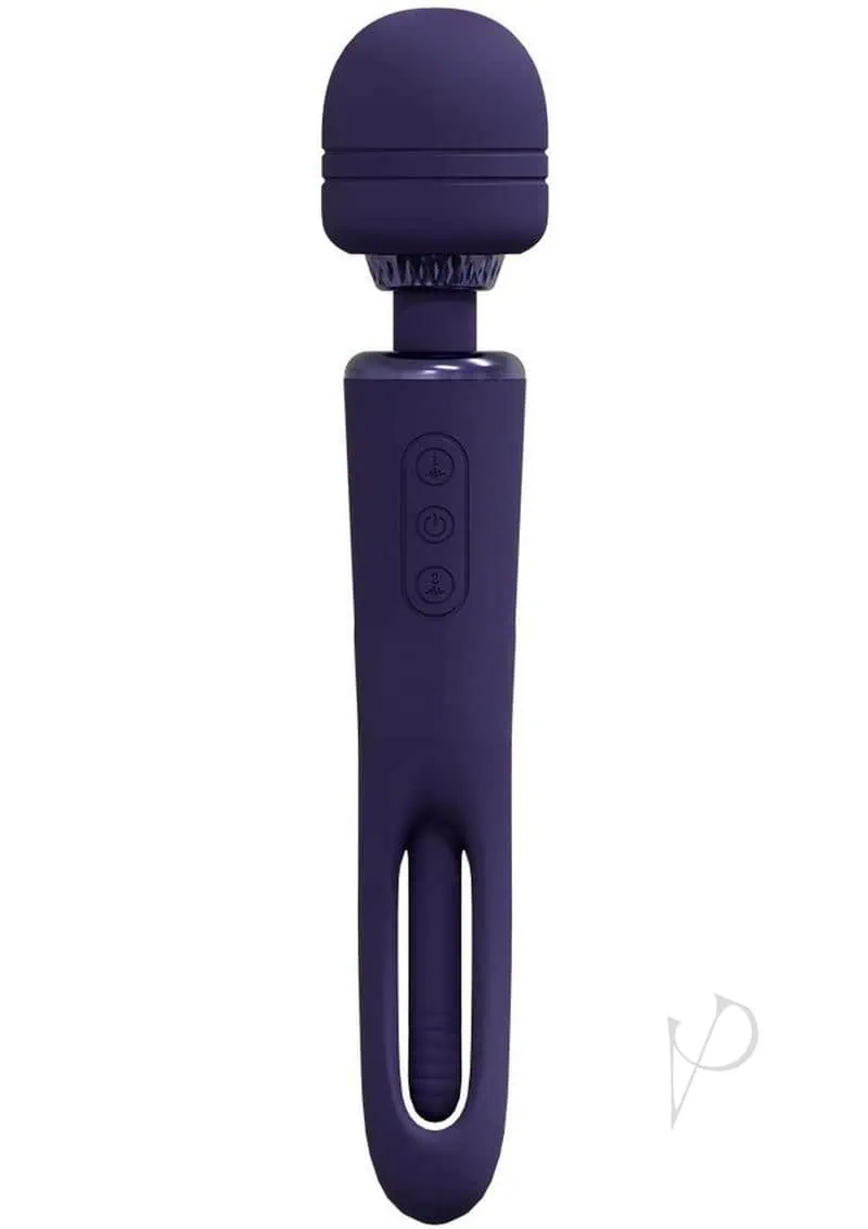 Shots Vive Kiku Double Ended Wand & G-Spot Stimulator - Purple - Image 6