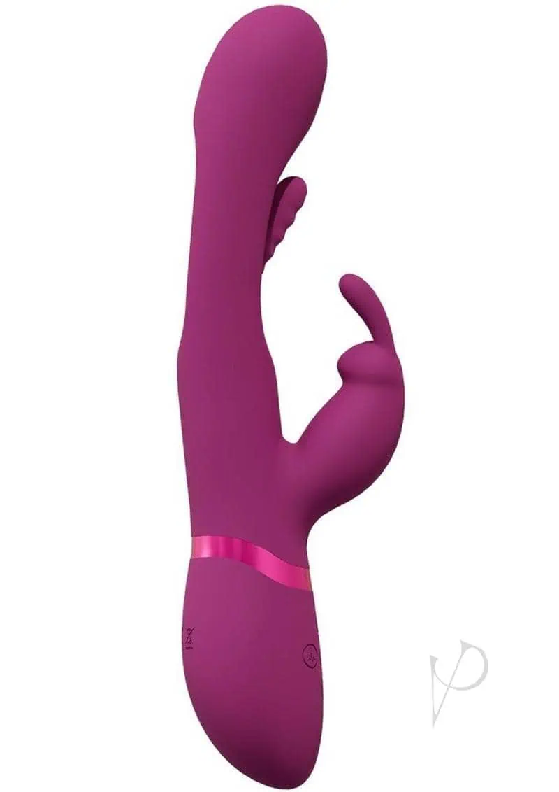 Shots Vive Mika Flapping Tougue Rabbit Vibrator - Pink - Image 6