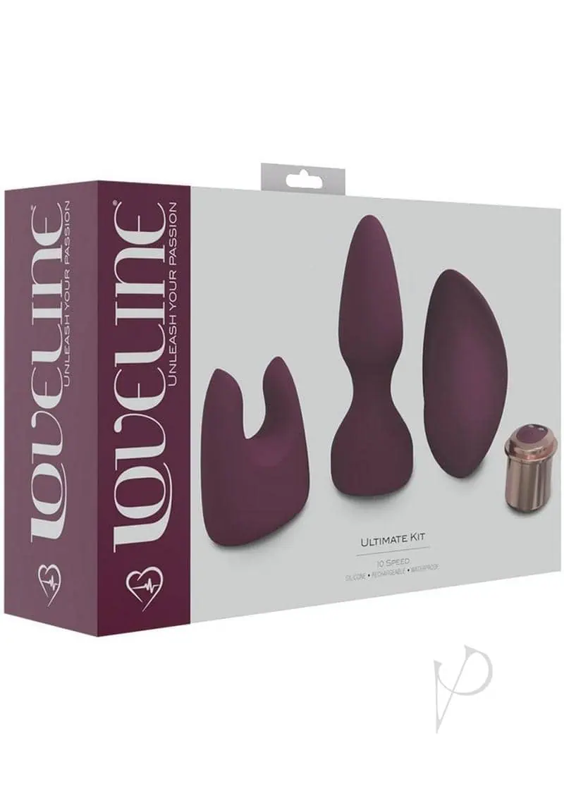 Shots LoveLine Ultimate Kit - Burgundy - Image 4