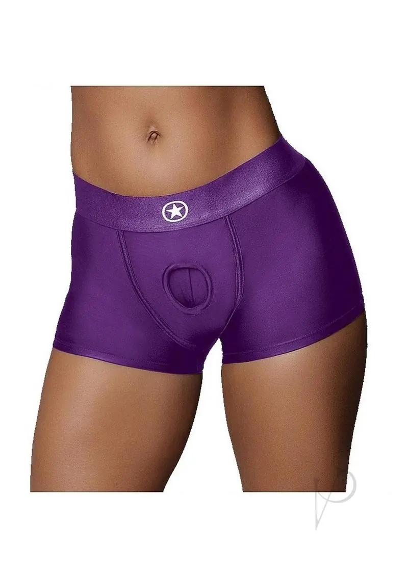 Ouch Vibe Strap On Boxer M/L Purple - Image 2