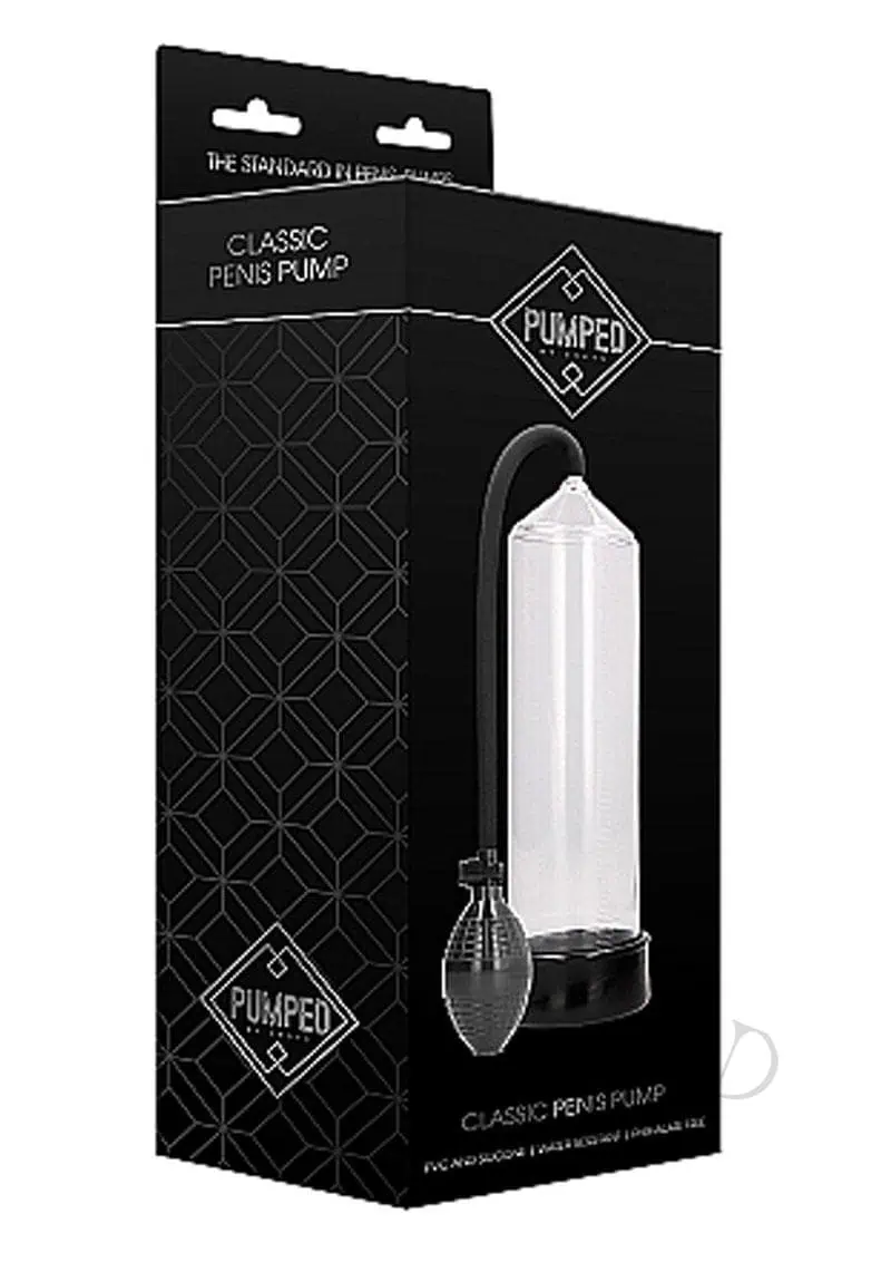 Shots Pumped Classic Penis Pump - Transparent - Image 3
