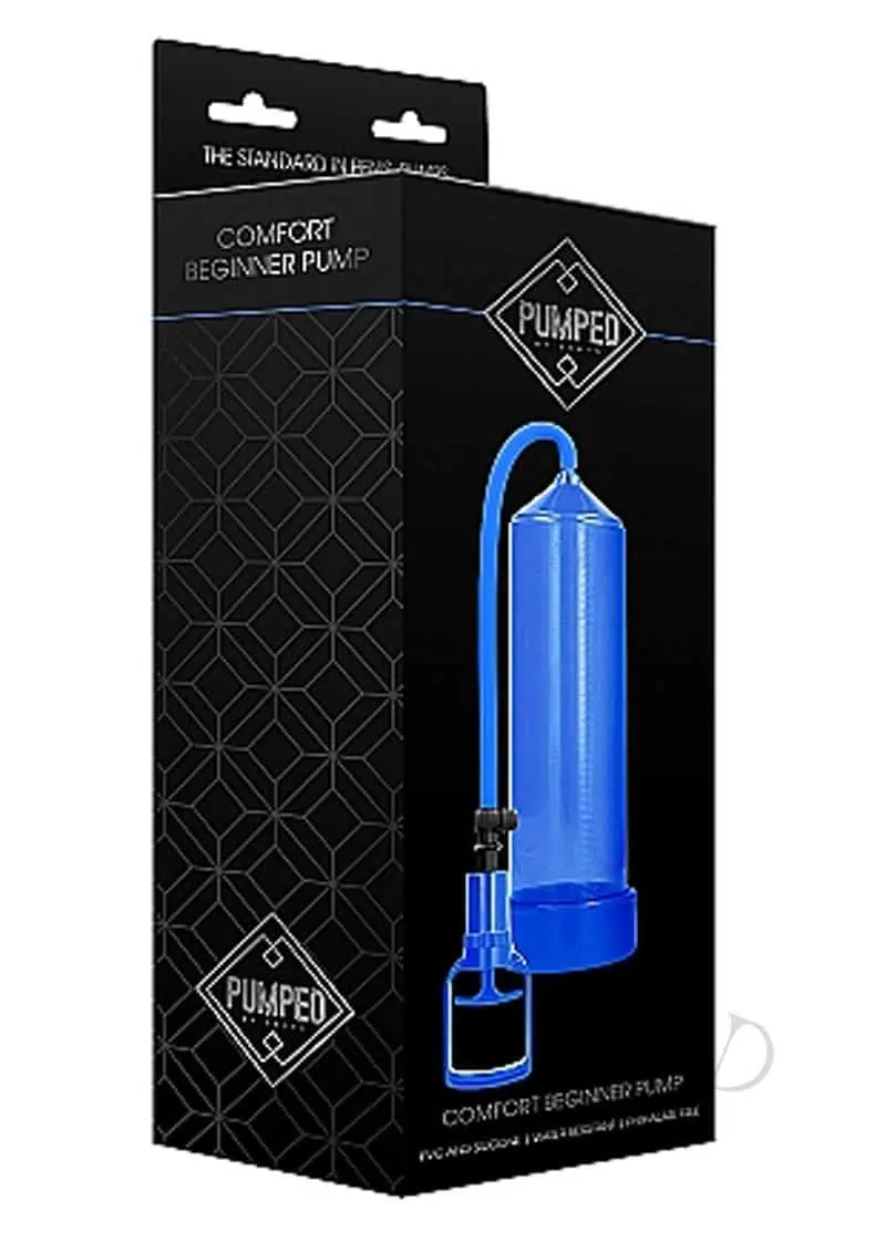 Shots Pumped Comfort Beginner Pump - Blue - Image 3