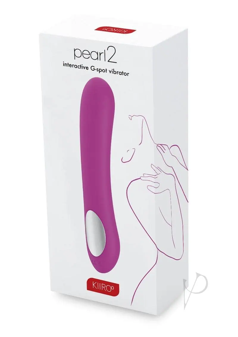 Kiiroo Pearl2 Silicone USB Rechargeable Interactive Vibrator Waterproof Purple 7.87 Inches - Featured Image