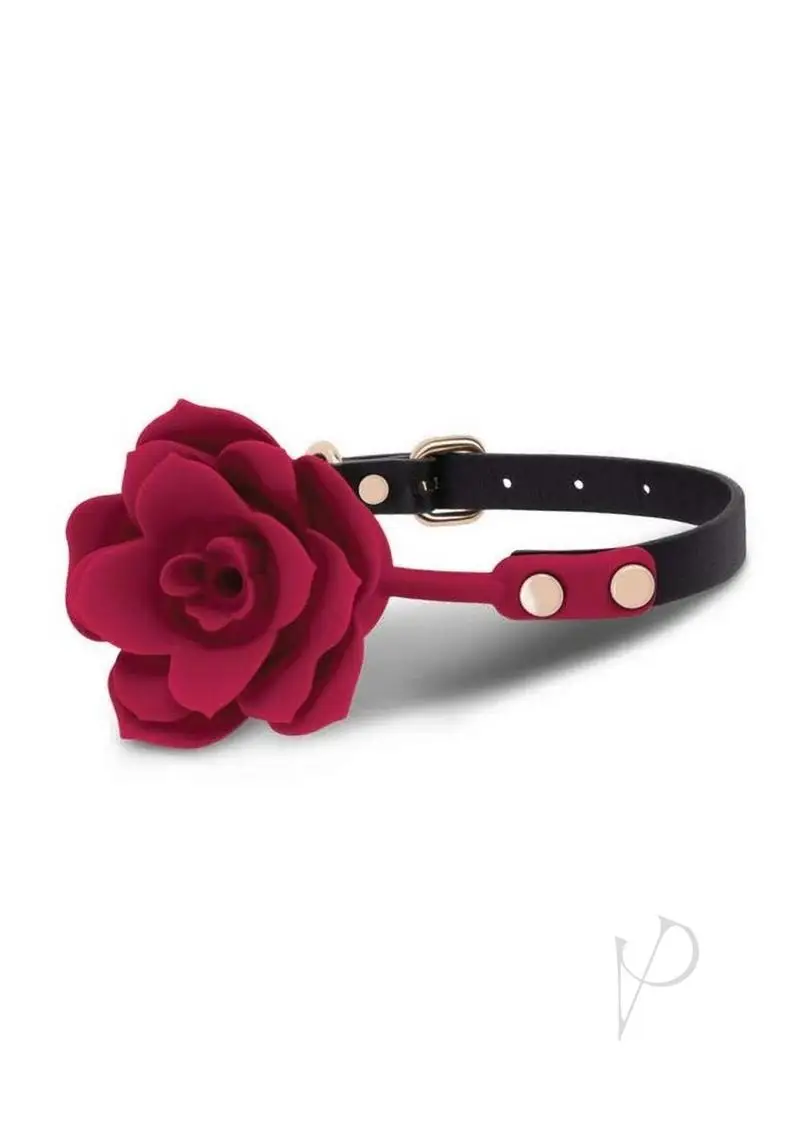 SK Rosegasm Bloom Silicone Gag Red - Image 2