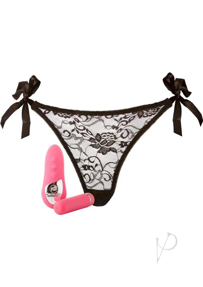 Sensuelle Pleasure Panty Bullet w/Remote Control - 15 Function Pink - Image 2