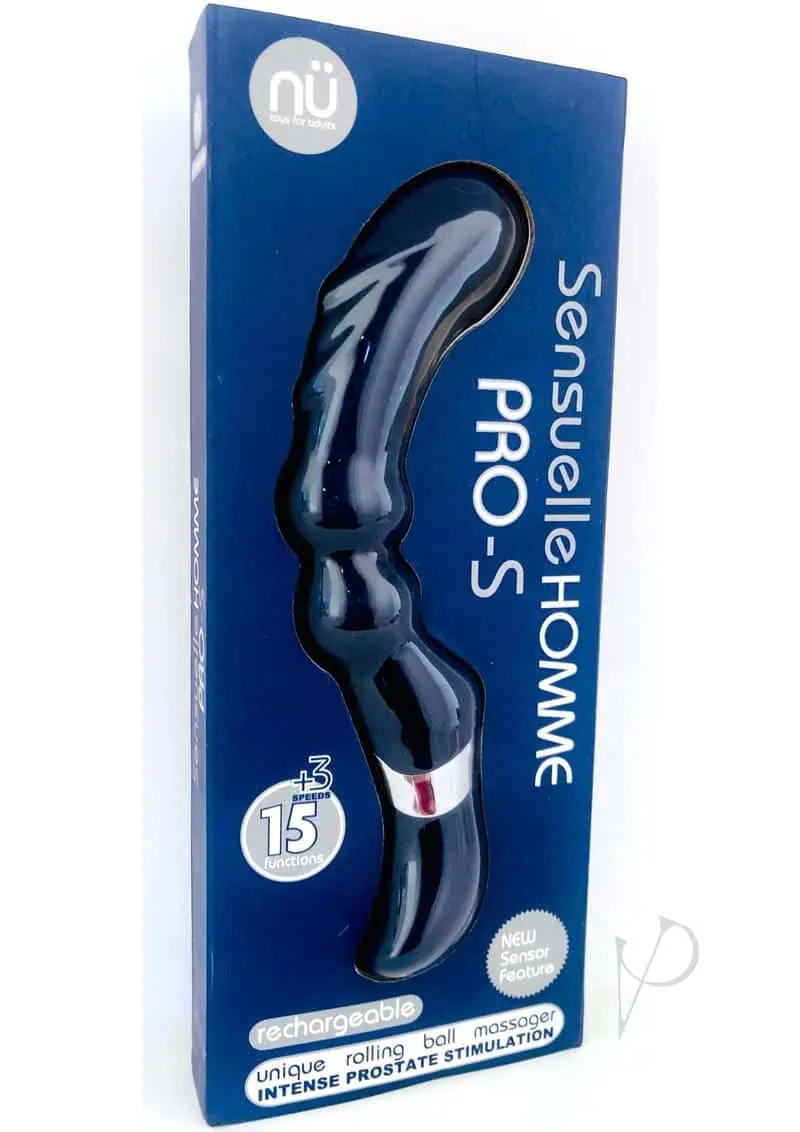Sensuelle Homme Pro S Prostate Massager - Navy Blue - Image 4
