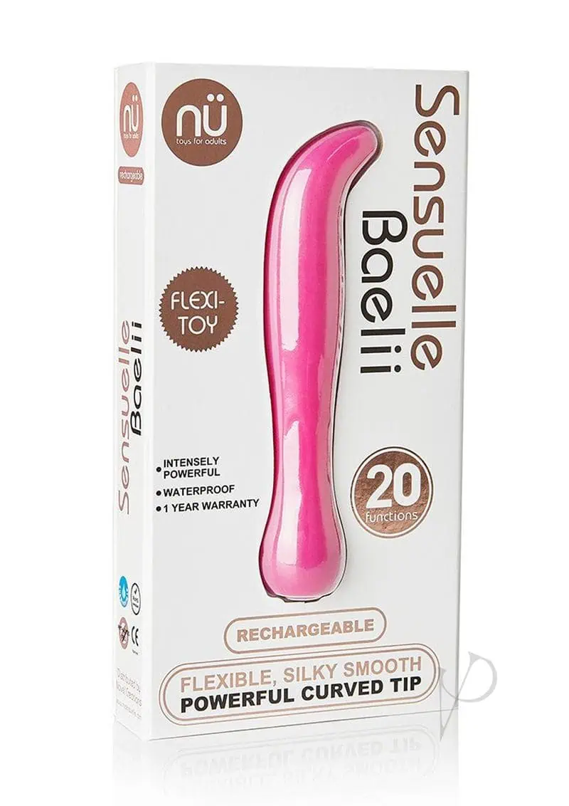 Sensuelle Baelii Flexible G Spot Vibe - 20 Function Magenta - Image 3