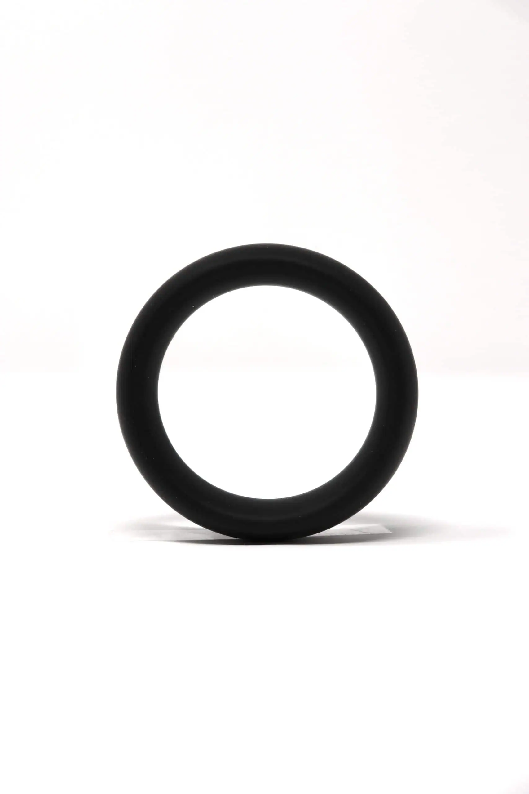 Jack and Jill Collar Black Silicone Large-2x0.75