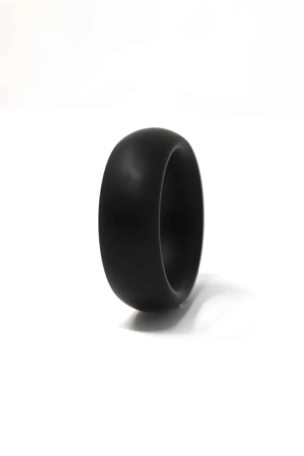 Jack and Jill Collar Black Silicone Medium-1.875x0.75
