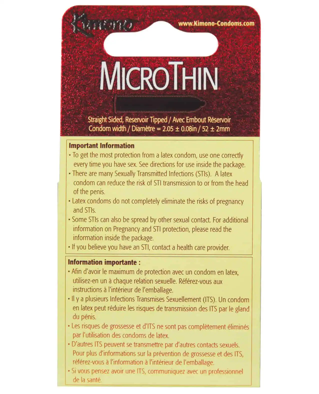 Kimono Micro Thin Condom - Box of 3 - Image 2