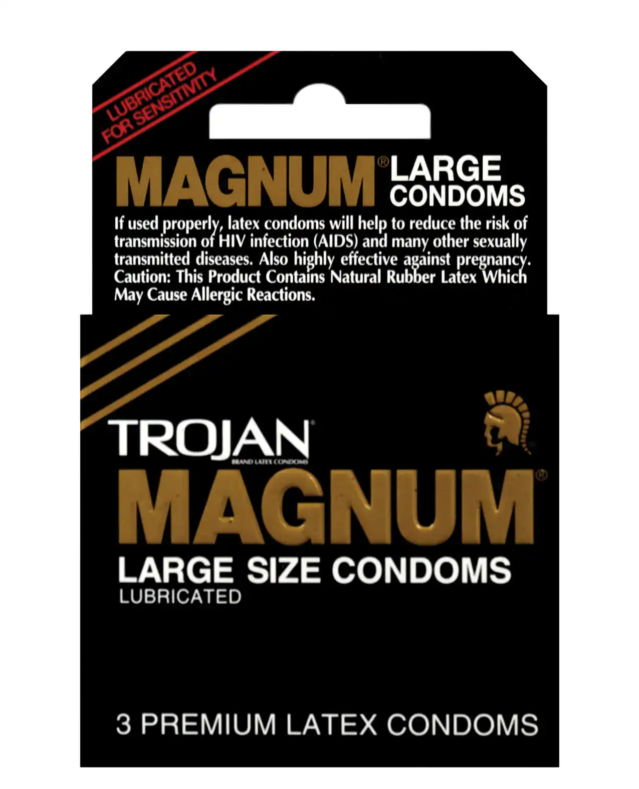Trojan Magnum Condoms - Box of 3 - Image 2