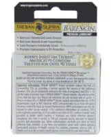 Trojan Supra Ultra-Thin Polyurethane Condoms - Box of 3 - Image 3
