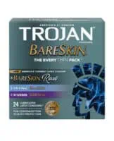 Trojan BareSkin EveryTHIN Condom - Variety Pack of 24 - Image 1