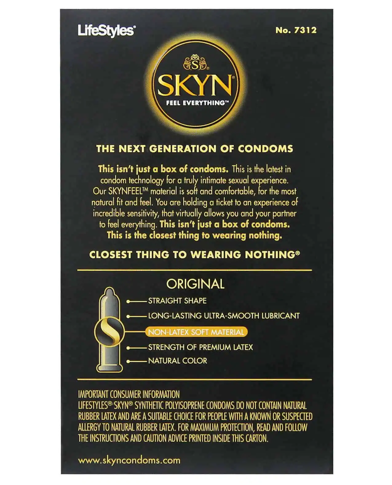 Lifestyles SKYN Non-Latex - Box of 12 - Image 2