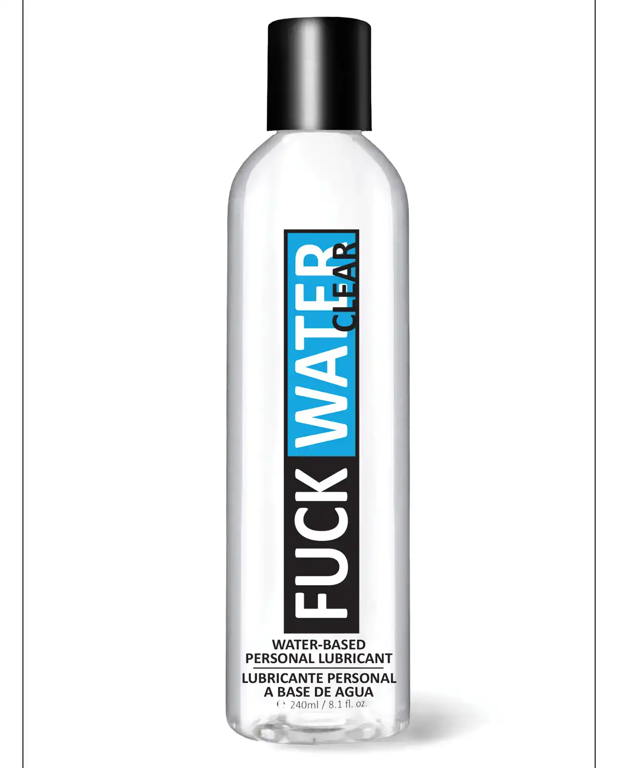 Fuck Water Clear H2O - 8 oz Bottle - Image 2