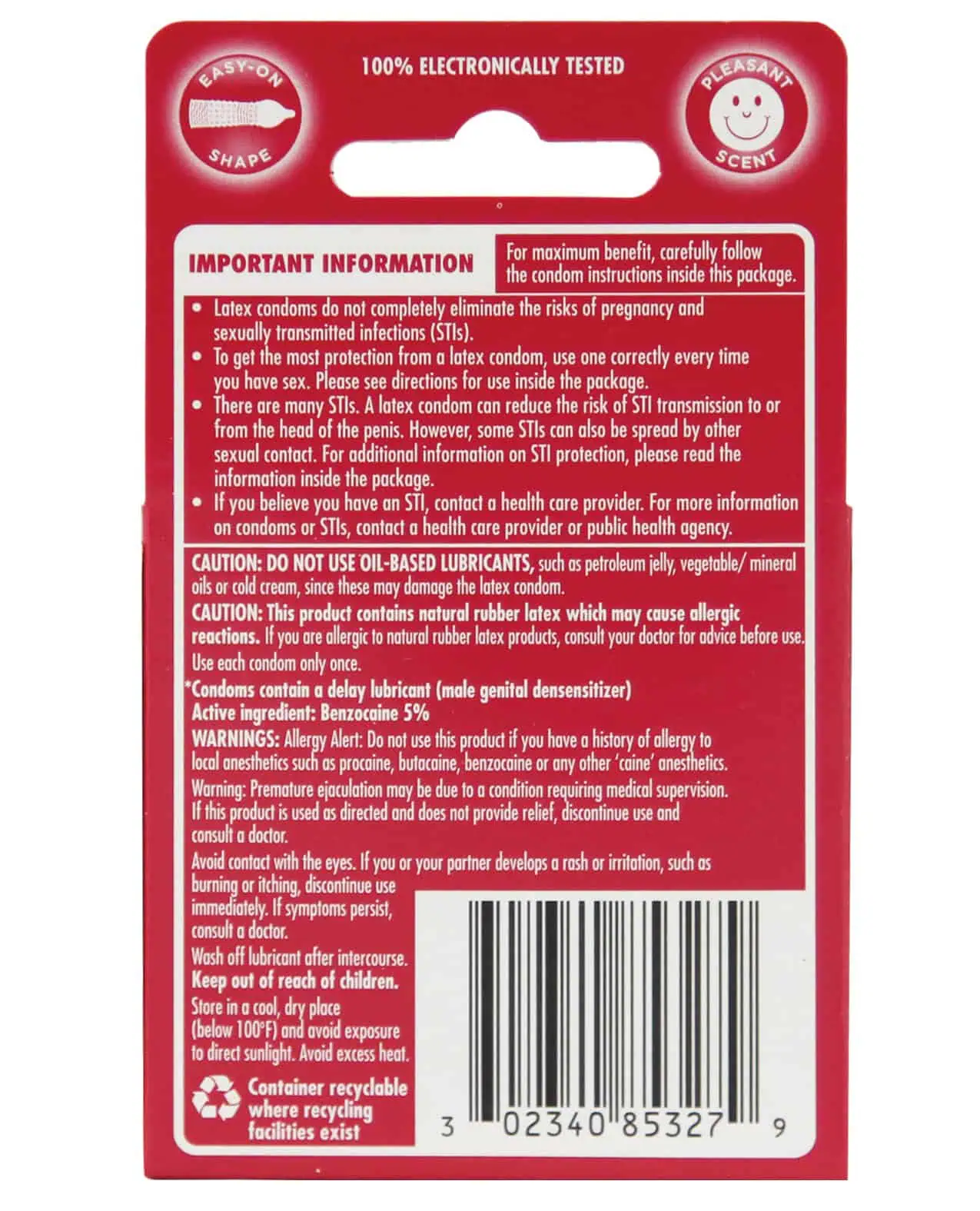 Durex Performance Intense Condom - Box of 3 - Image 3