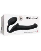 Strap On Me Silicone Bendable Strapless Strap On Small - Black - Image 1