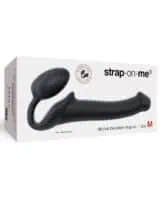 Strap On Me Silicone Bendable Strapless Strap On Medium - Black - Image 1