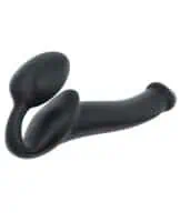 Strap On Me Silicone Bendable Strapless Strap On Medium - Black - Image 3
