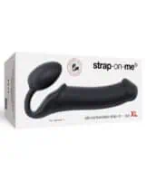 Strap On Me Silicone Bendable Strapless Strap On Xlarge - Black - Image 1