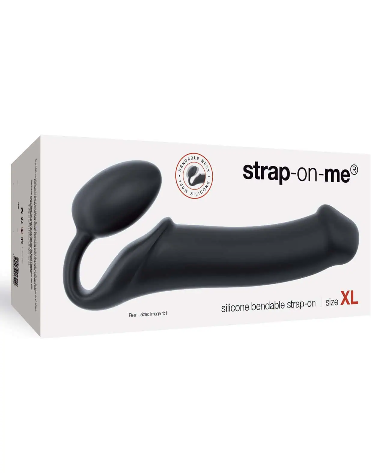 Strap On Me Silicone Bendable Strapless Strap On Xlarge - Black - Featured Image