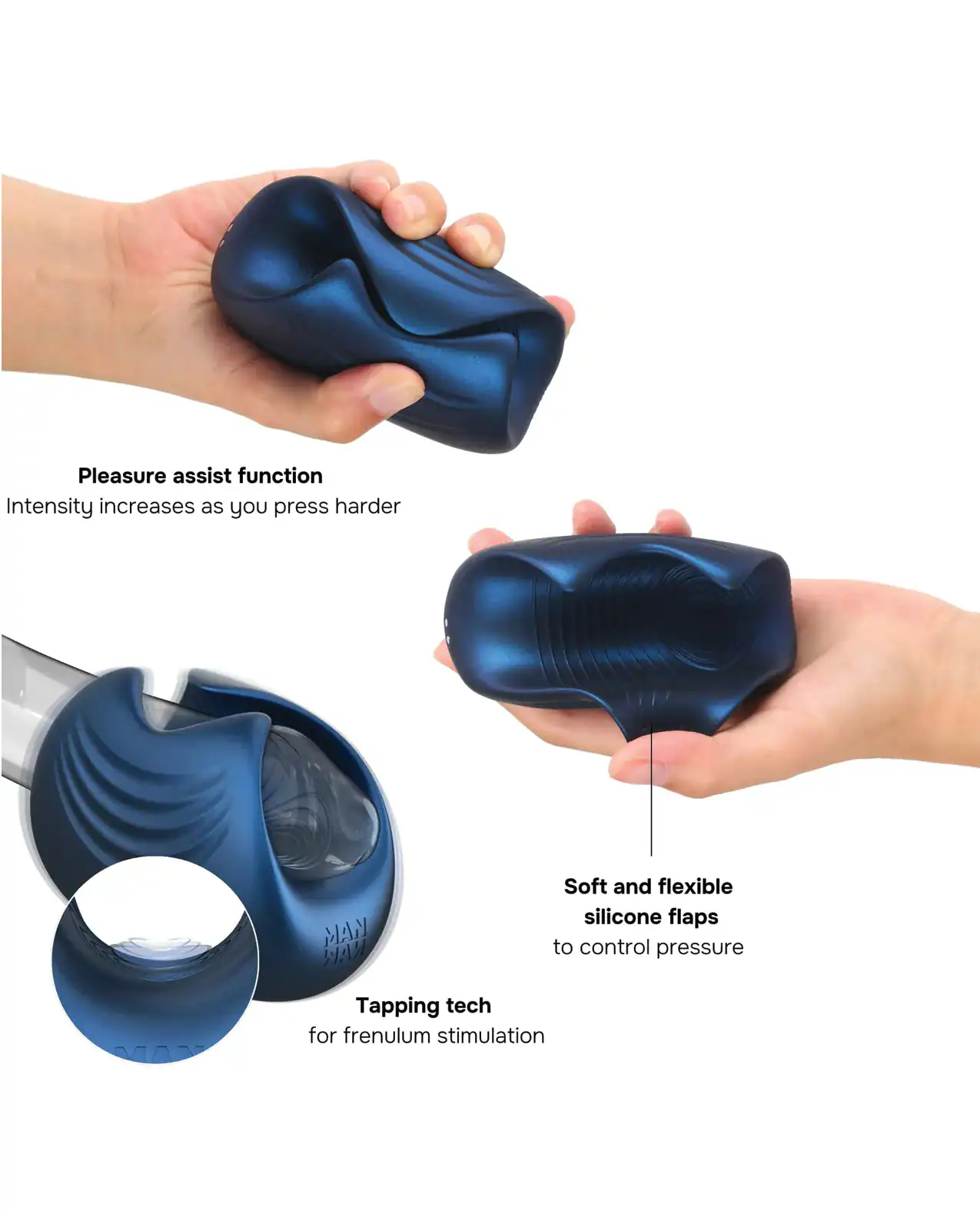 Manwan Sub.One Tapping Male Masturbator - Image 2