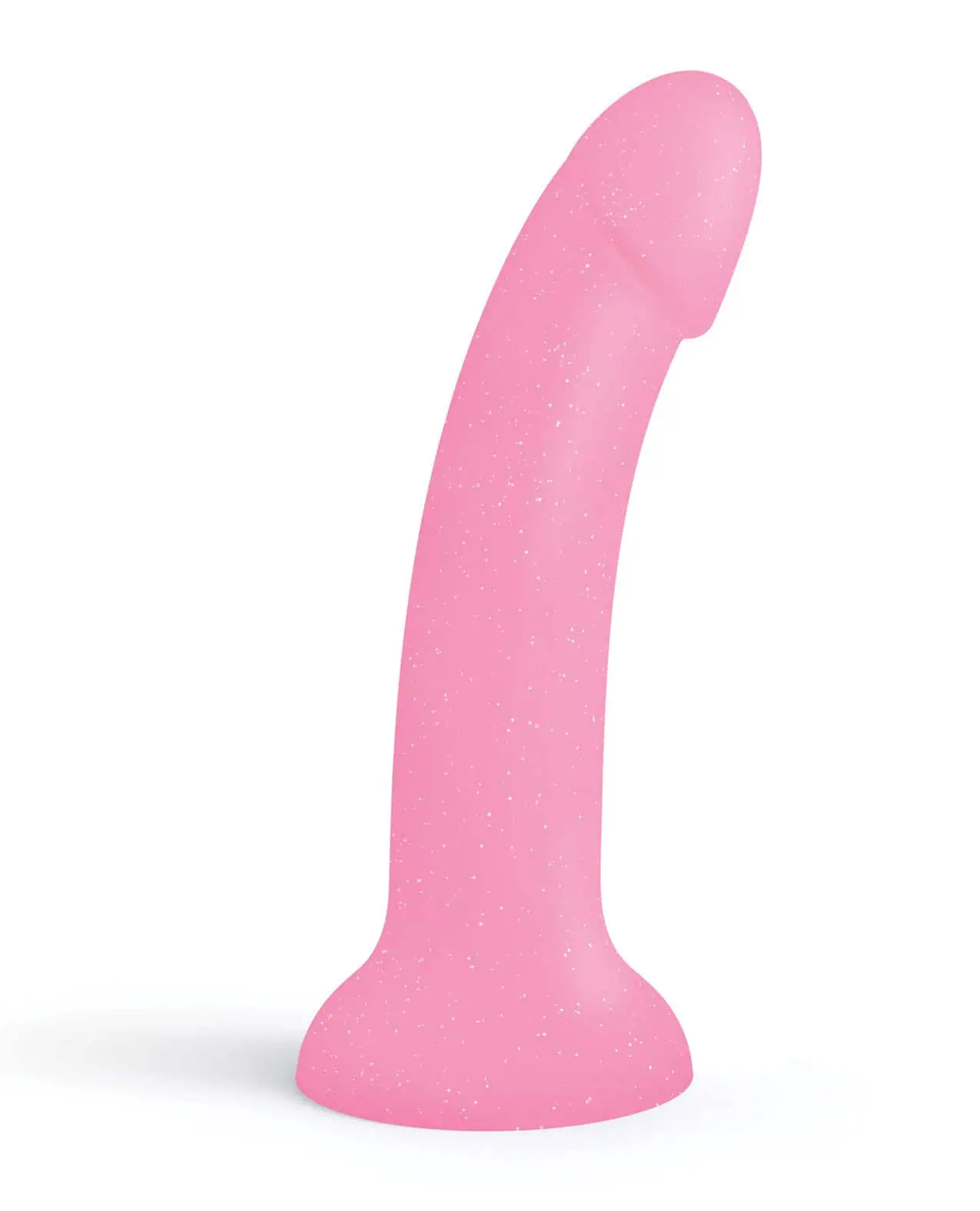 Dildolls Glitzy Silicone Dildo - Pink - Image 4