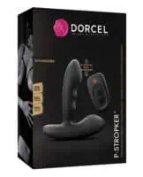 Dorcel P-Stroker Moving Bead Prostate Massager - Black - Image 1
