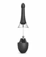 Dorcel Vibrating Douche Mate Pro - Black/Silver - Image 4